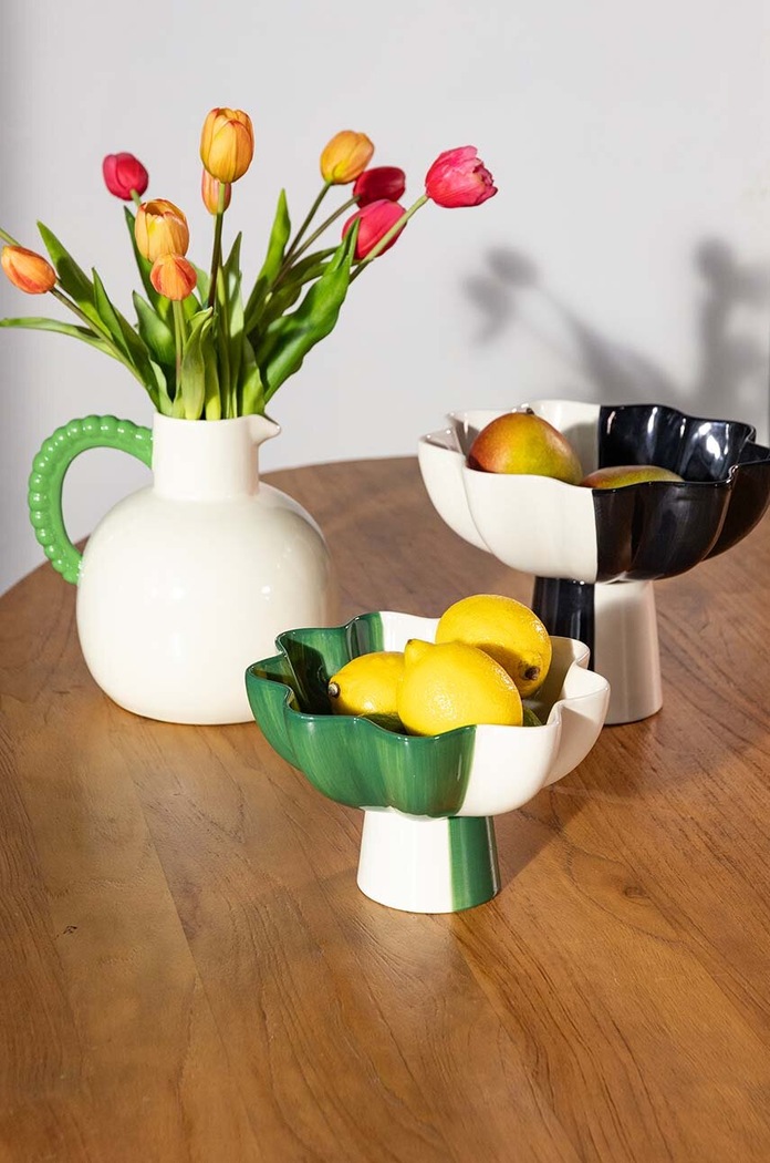 Džbán &k amsterdam Jug Perle Green 1780.02 vícebarevná