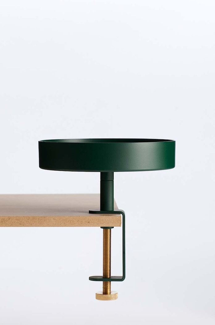 Navet tavă decorativă cu clemă Clamp 18.Navet verde AA00