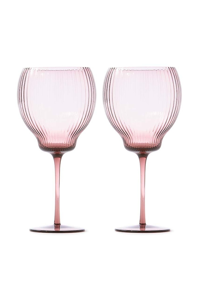 Pols Potten zestaw kieliszków do wina Pum Wineglasses 700 ml różowy 140.230.156