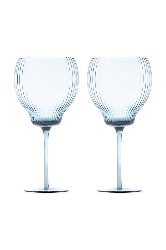 POLSPOTTEN Set calici da vino Pum Wineglasses 700 ml blu 140.230.155