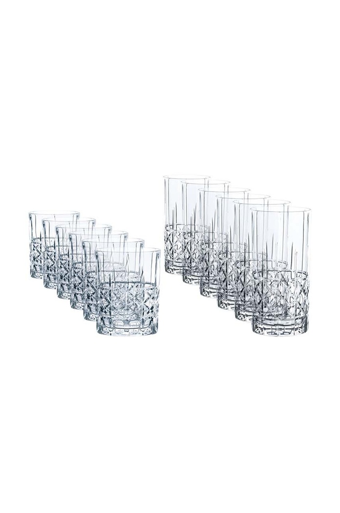 Sada barových pohárov Nachtmann Elegance 345 / 445 ml 12-pak 2750194 priesvitná AA00
