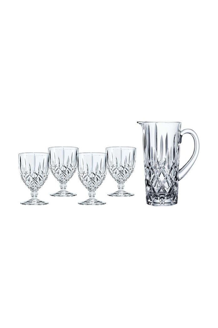 Σετ κανάτα και ποτήρια για νερό Nachtmann Nobles 5-pack διαφανή 102387