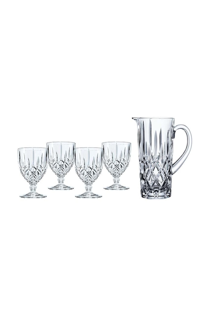 Σετ κανάτα και ποτήρια για νερό Nachtmann Nobles 5-pack διαφανή 102387