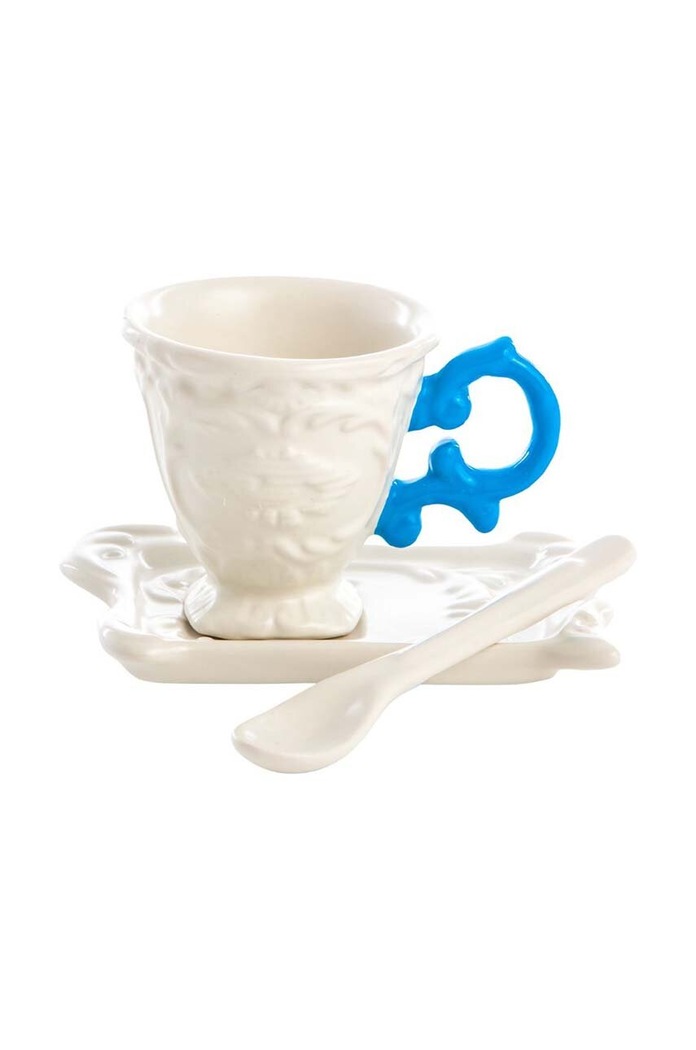 Seletti set de cană, farfurie și lingură I-Wares multicolor 09859