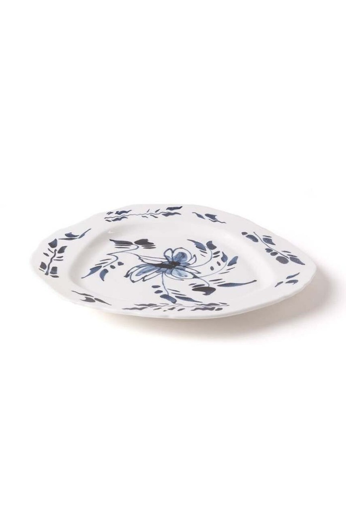 Seletti talerz płaski English Delft 28 cm 11201 multicolor AA00