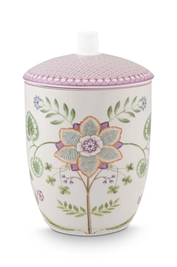 Pip Studio recipient cu capac Lily&Lotus 1,5 L multicolor 51009038
