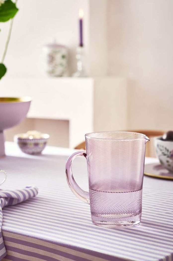 Pip Studio dzbanek Twisted Lilac 1,45 L 51074009 różowy AA00