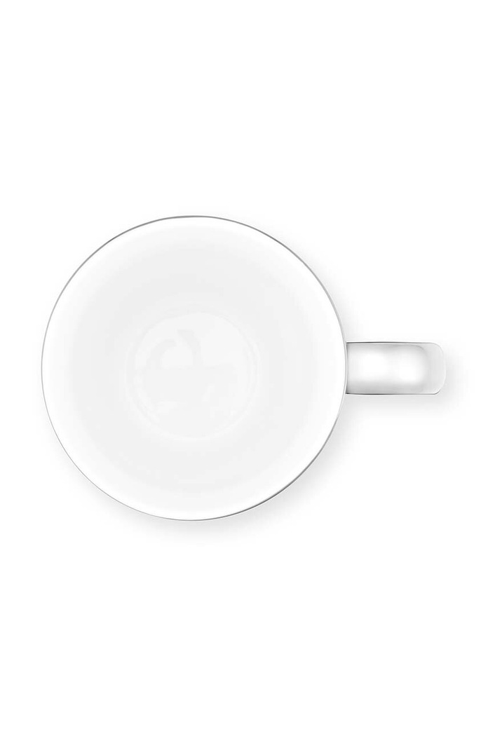 Kuhinja in bar Komplet skodelic vtwonen Ear Silver 400 ml 2-pack 52002138 siva
