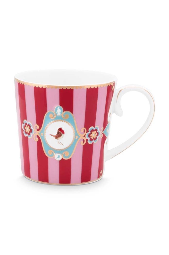Pip Studio set căni Love Birds Medalli 250 ml 6-pack multicolor 51002028