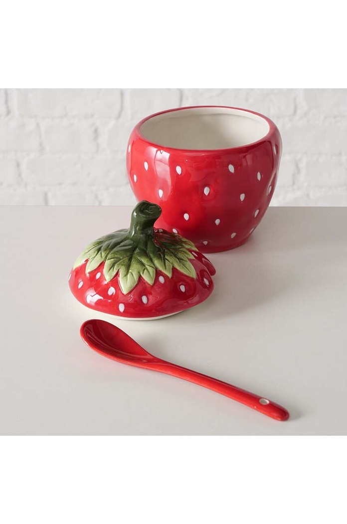 Boltze recipient pentru conserve 14 cm 2044707 rosu