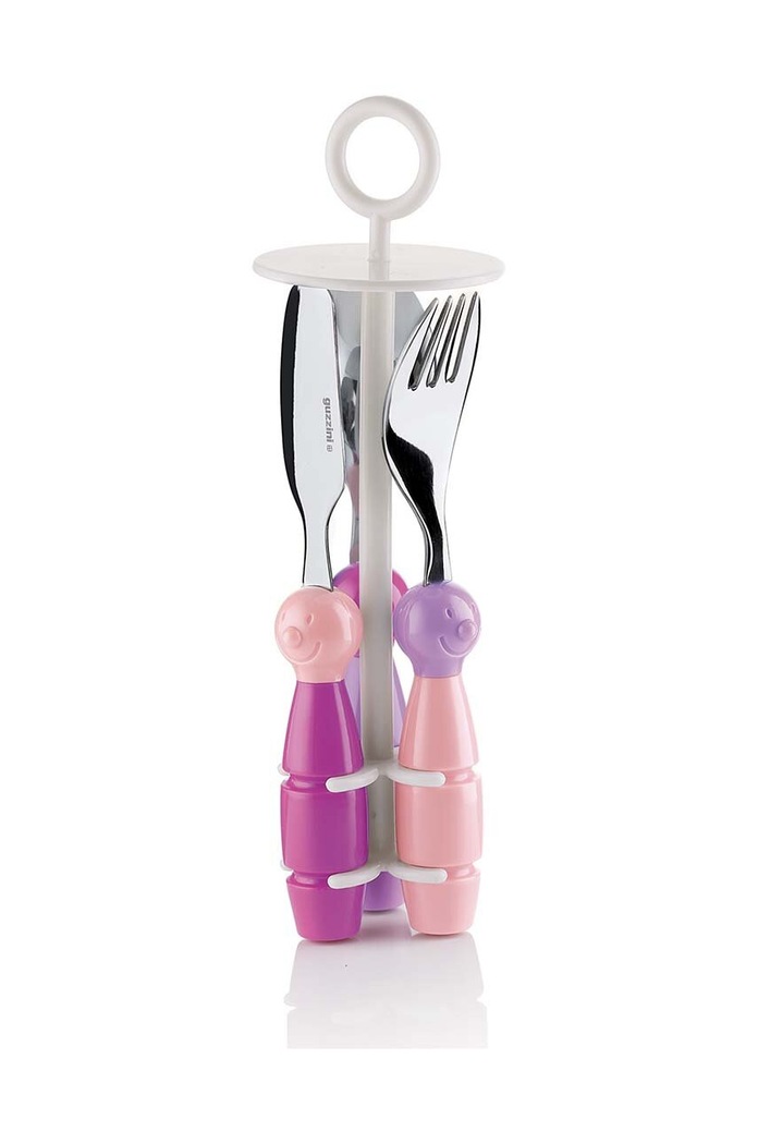 Guzzini set de tacâmuri pentru copii Set Billo 3-pack multicolor 7500252