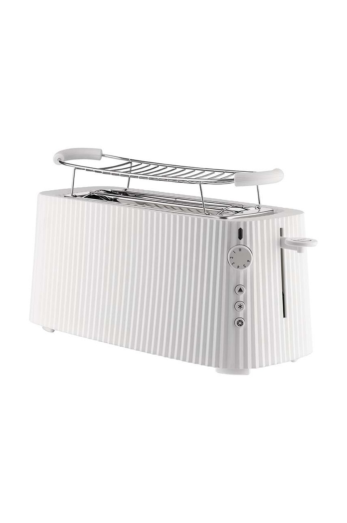 Alessi prajitor de paine Plissé XXL alb MDL15.W