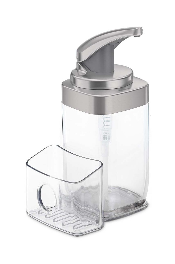 Dispenser υγρών με δοχείο για σφουγγάρια Simplehuman πολύχρωμο KT1189