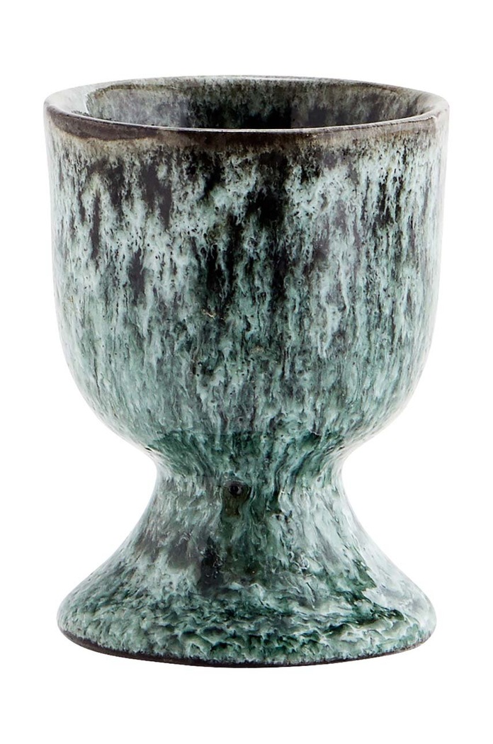 Pohár na vajíčko Madam Stoltz Stoneware béžová 26F