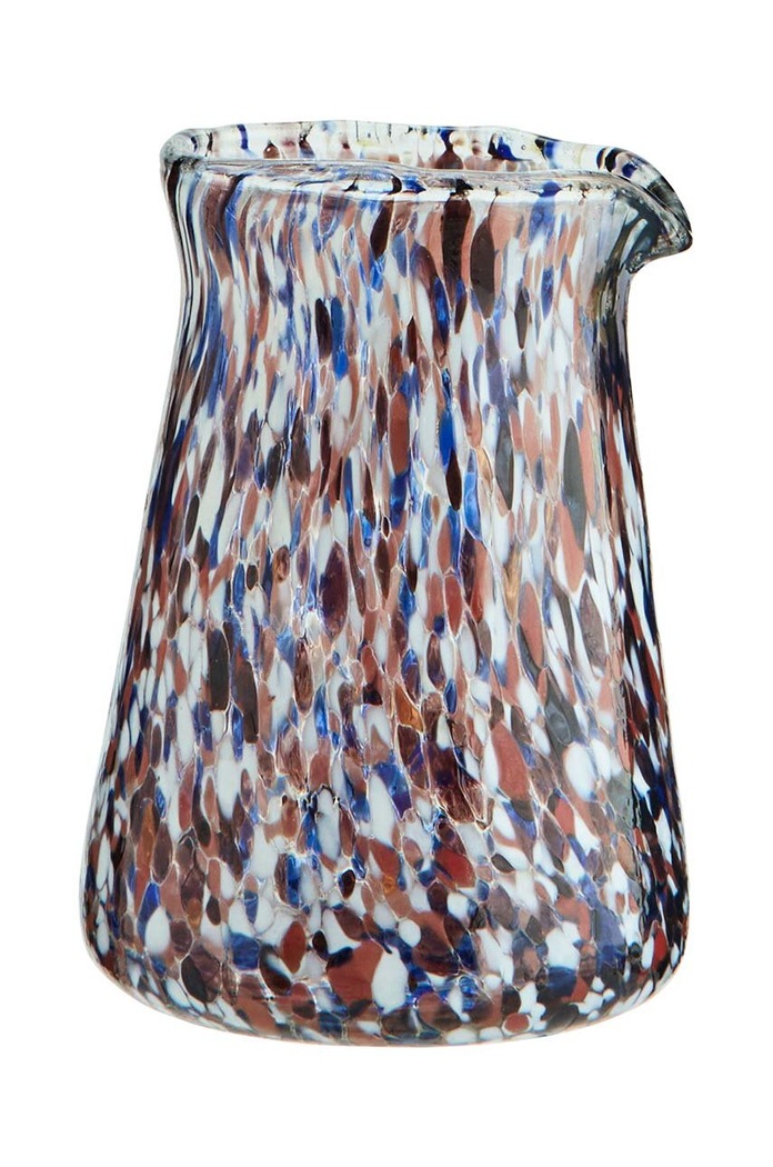 Konvička na mléko Madam Stoltz Glass oranžová EV.11117