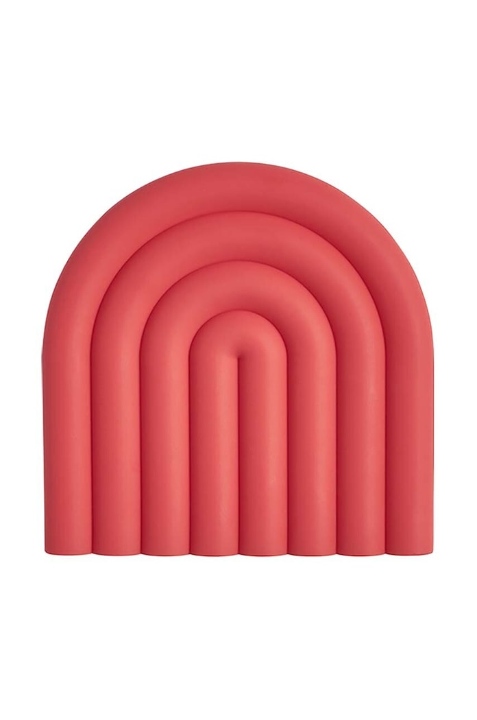 Kuhinjski podmetač OYOY Rainbow Trivet crvena L301216