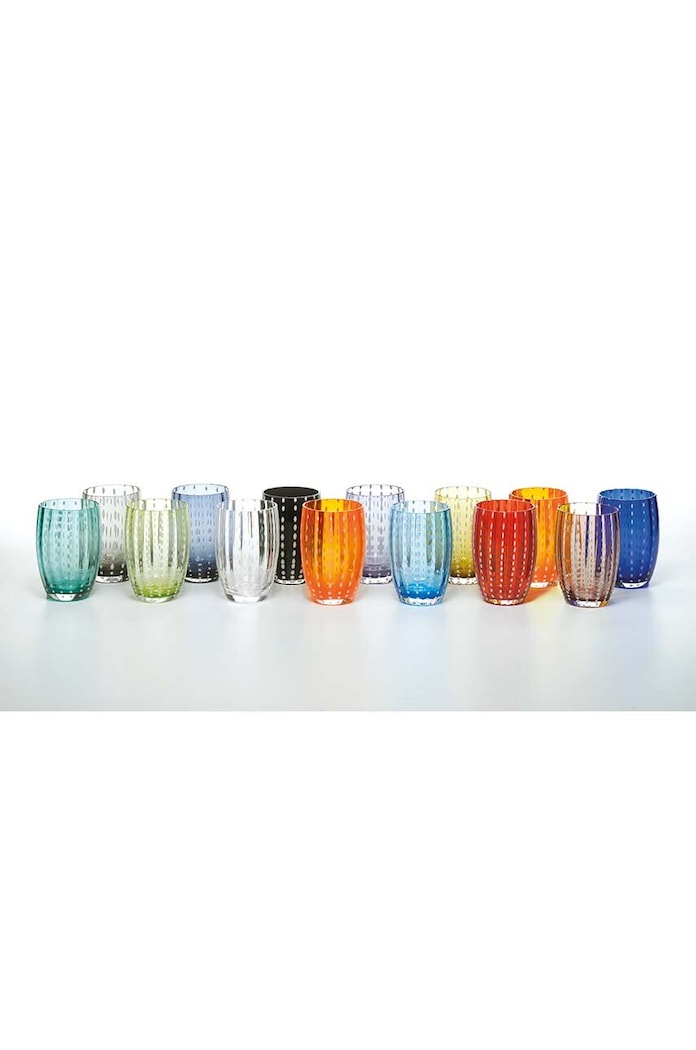 Zafferano set de pahare Perle 320 ml 2-pack PR00106 portocaliu AA00