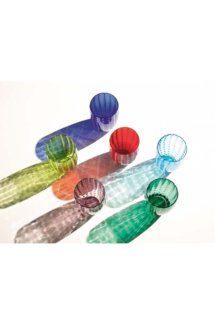 Sada skleniček Zafferano Perle 320 ml 2-pack PR00112 tyrkysová AA00