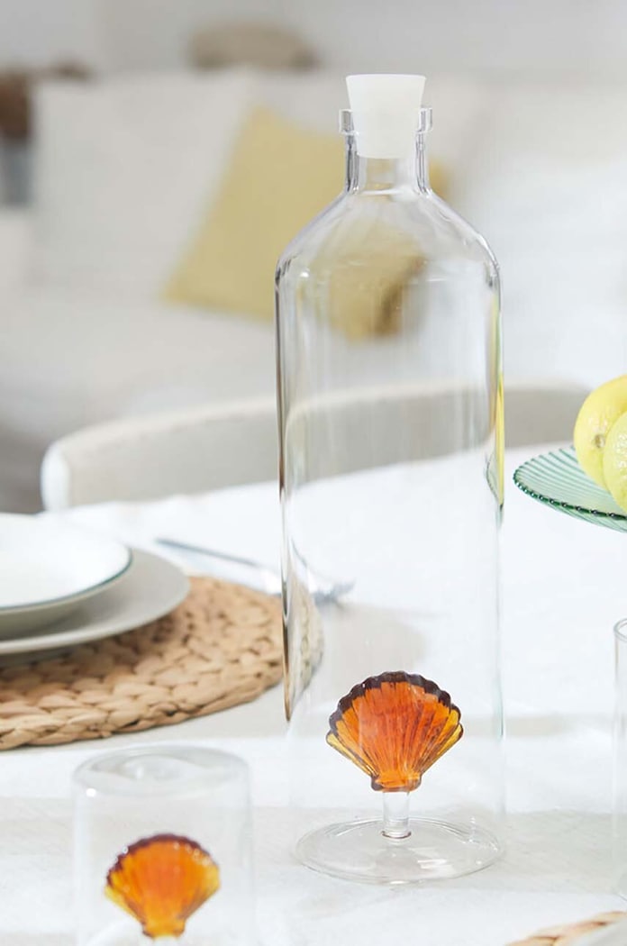 Balvi sticlă Atlantis Shell 1,2 L transparent 27842