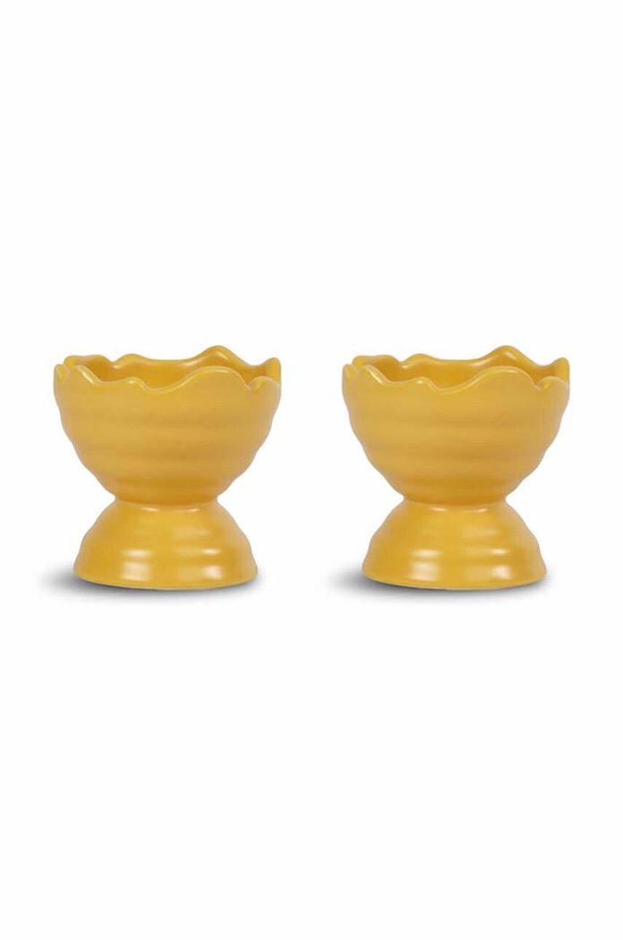 Sagaform set de pahare pentru ou Ellen 2-pack galben 5018452