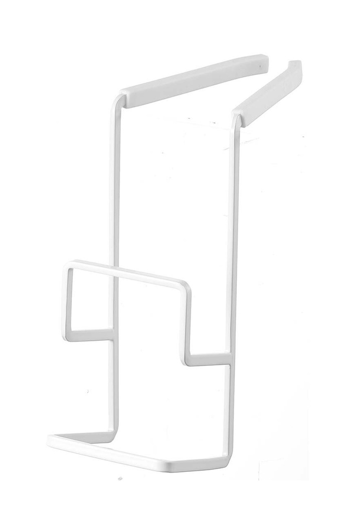 Органайзер за мивка Yamazaki Tower бял 4390