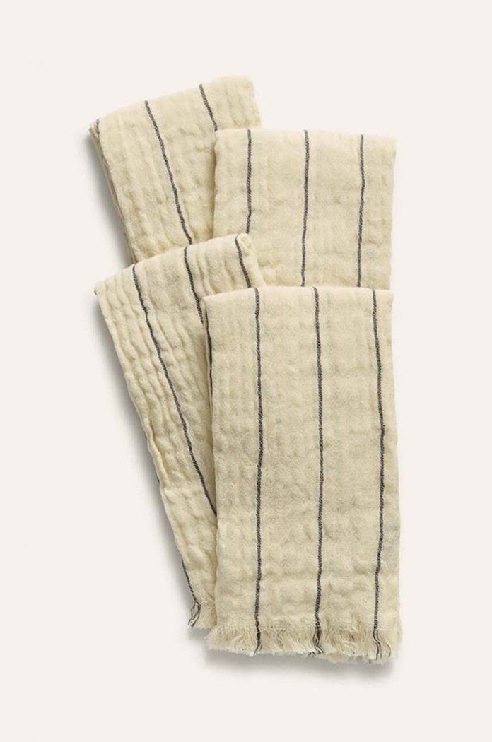 Βαμβακερή πετσέτα Calma House 45 x 45 cm 4-pack μπεζ GRATTO.45S.CRU