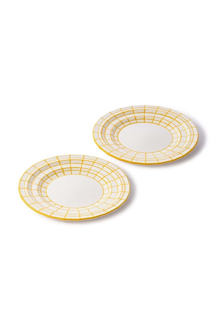 Pols Potten set di piatti piani Digi plate 28,5 cm pacco da 2 230.400.572 multicolore AA00