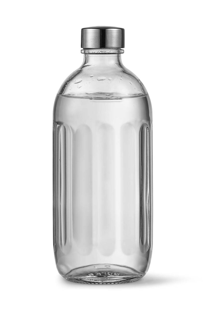 Karbonizačná fľaša Aarke 800 ml sivá A1074