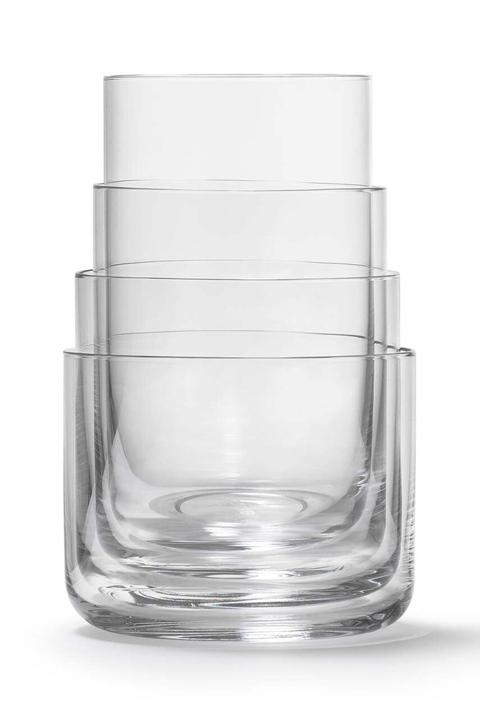 Σετ ποτηριών Aarke Nesting 4-pack διαφανή A1181