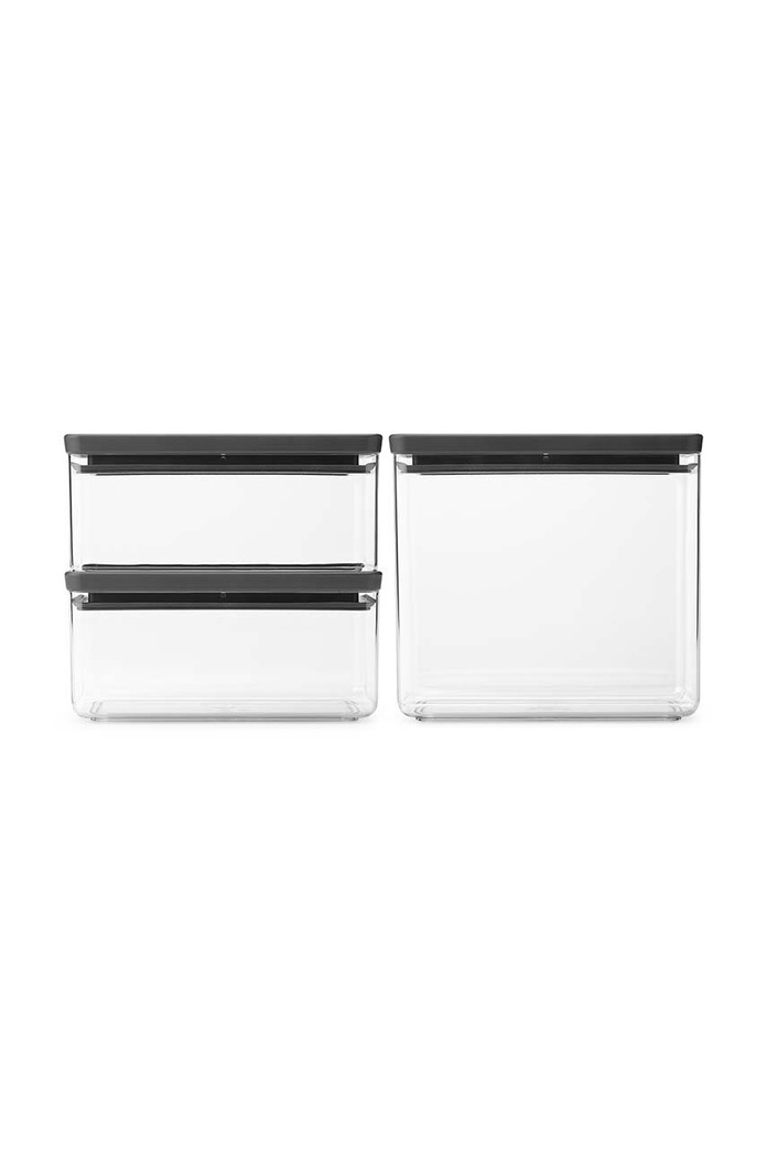 Nádoba Brabantia 3-pak sivá 230783