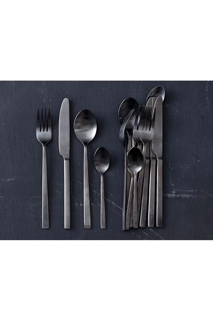 Bitz set de tacâmuri pentru 4 persoane Dele Black 16-pack 130121