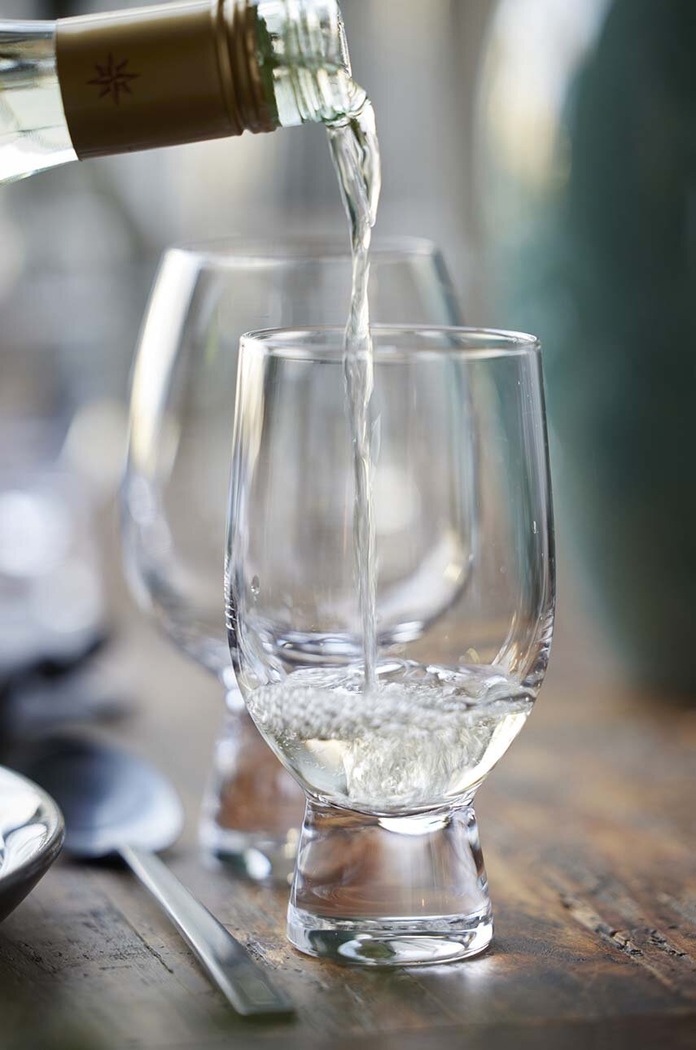 Bitz zestaw kieliszków do wina 300 ml 2-pack transparentny 15797