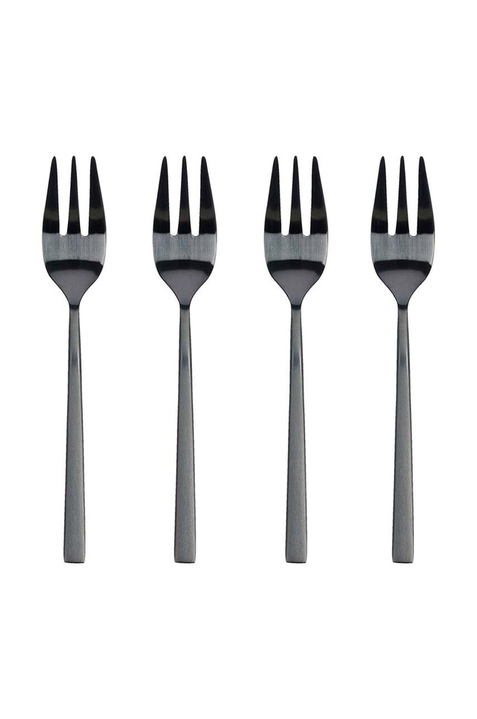 Bitz set de furculițe pentru desert 4-pack negru 23264