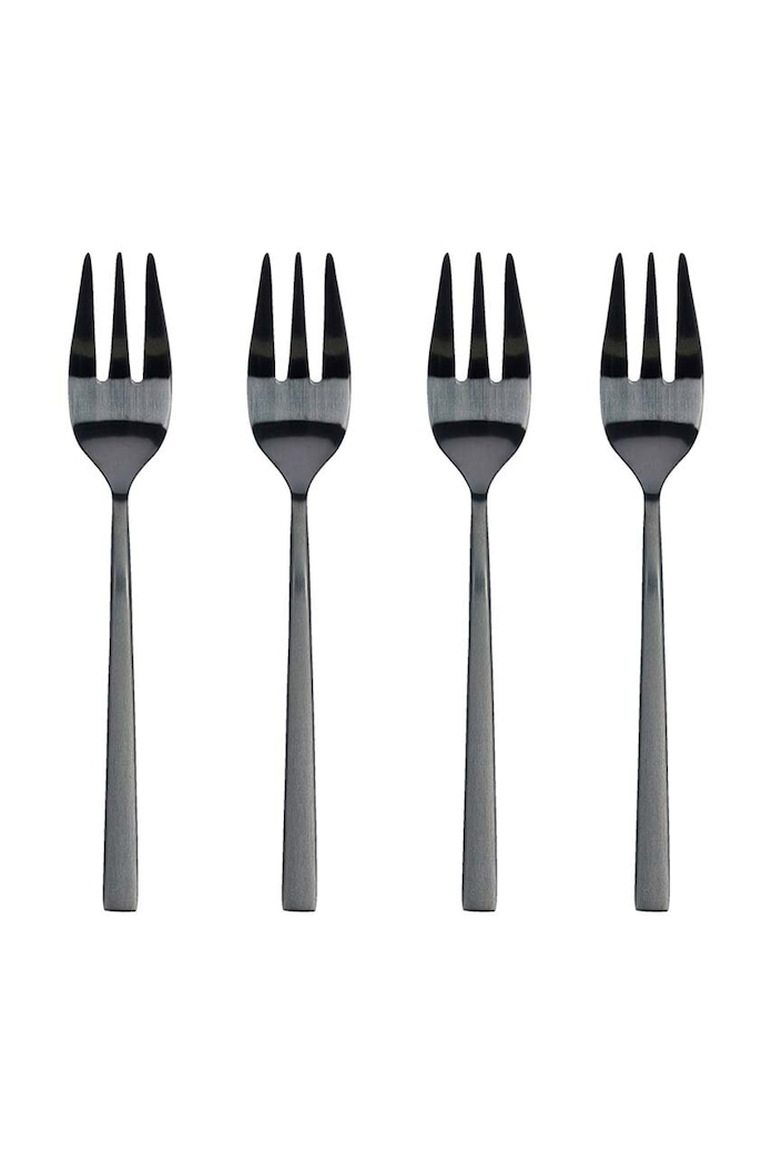 Bitz set de furculițe pentru desert 4-pack negru 23264