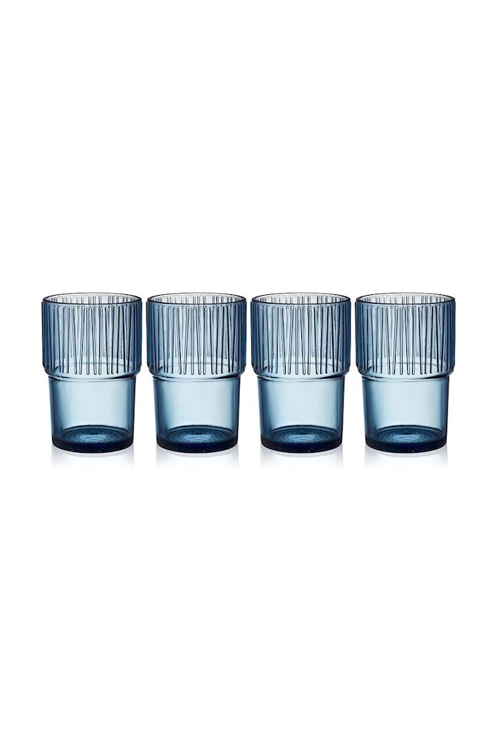 Bitz Zestaw szklanek 380 ml 4-pack niebieski 30675