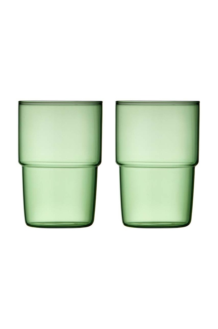 Lyngby Glas Set de pahare Torino 400 ml 2-pack verde 30198