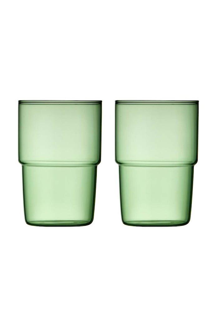 Lyngby Glas Set de pahare Torino 400 ml 2-pack verde 30198