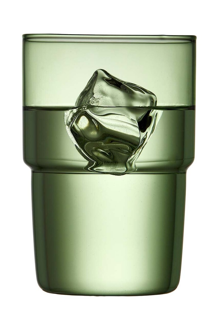 Bucătărie și bar Lyngby Glas Set de pahare Torino 400 ml 2-pack 30198 verde
