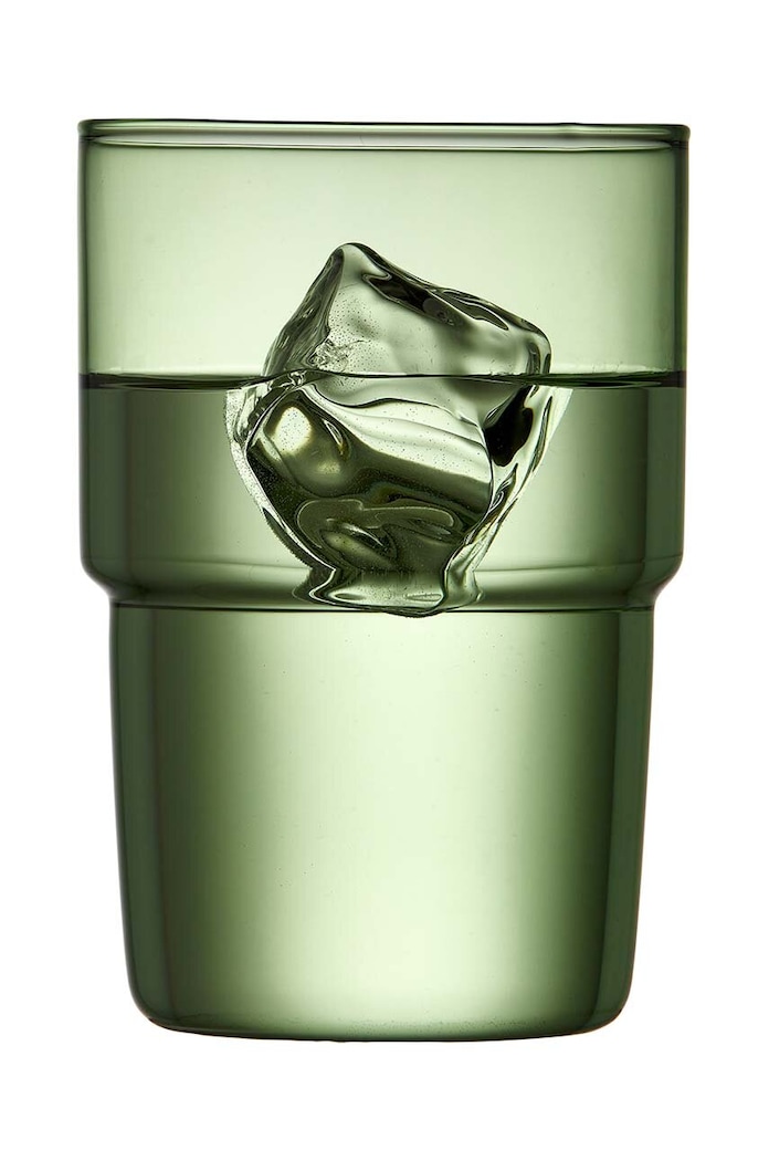 Bucătărie și bar Lyngby Glas Set de pahare Torino 400 ml 2-pack 30198 verde