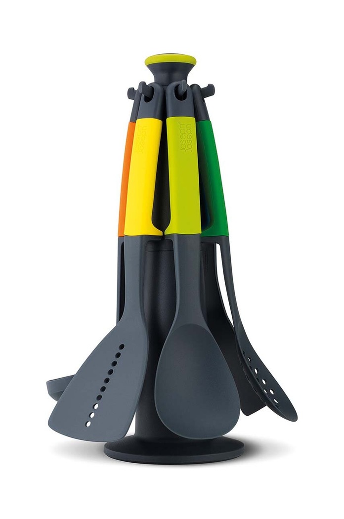 Joseph Joseph set accesori da cucina con supporto Elevate pacco da 7 multicolore 10118