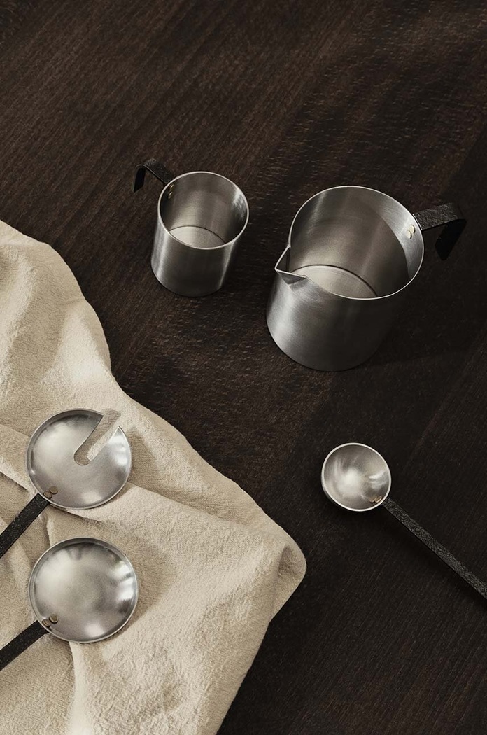 ferm LIVING recipient lapte .Obra Milk Jug 400 ml 1104269271 gri AA00