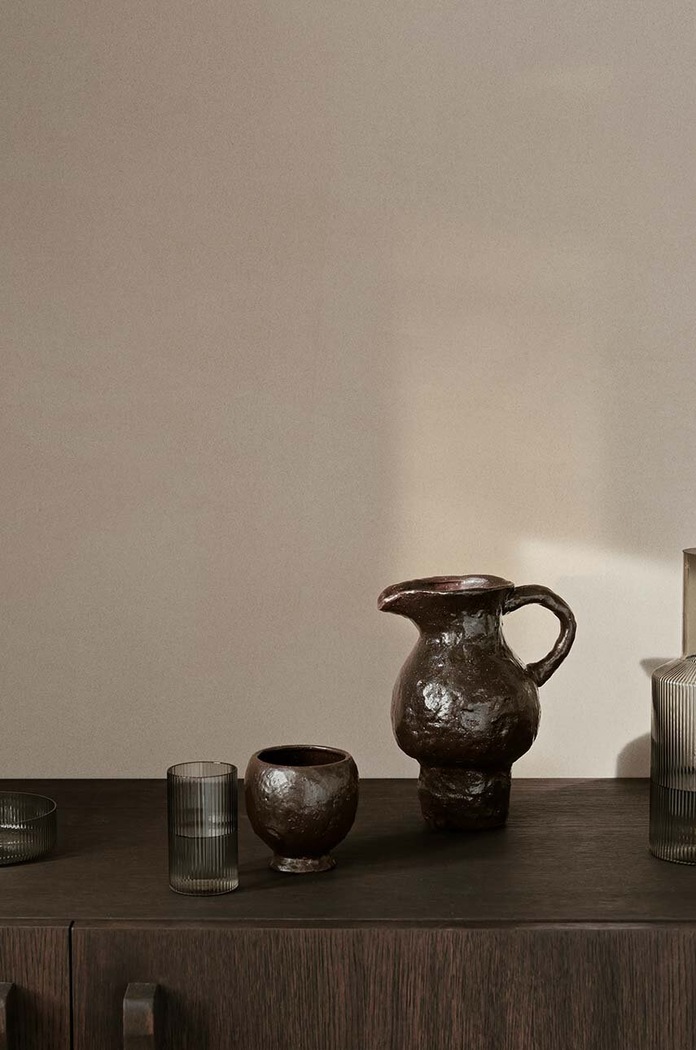 Kuchyňa a bar Džbán ferm LIVING Doro Jug 900 ml 1104268834 čierna