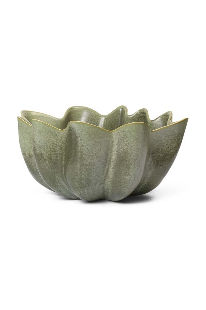 Dekoračná miska ferm LIVING Nium Bowl S zelená 1104269041