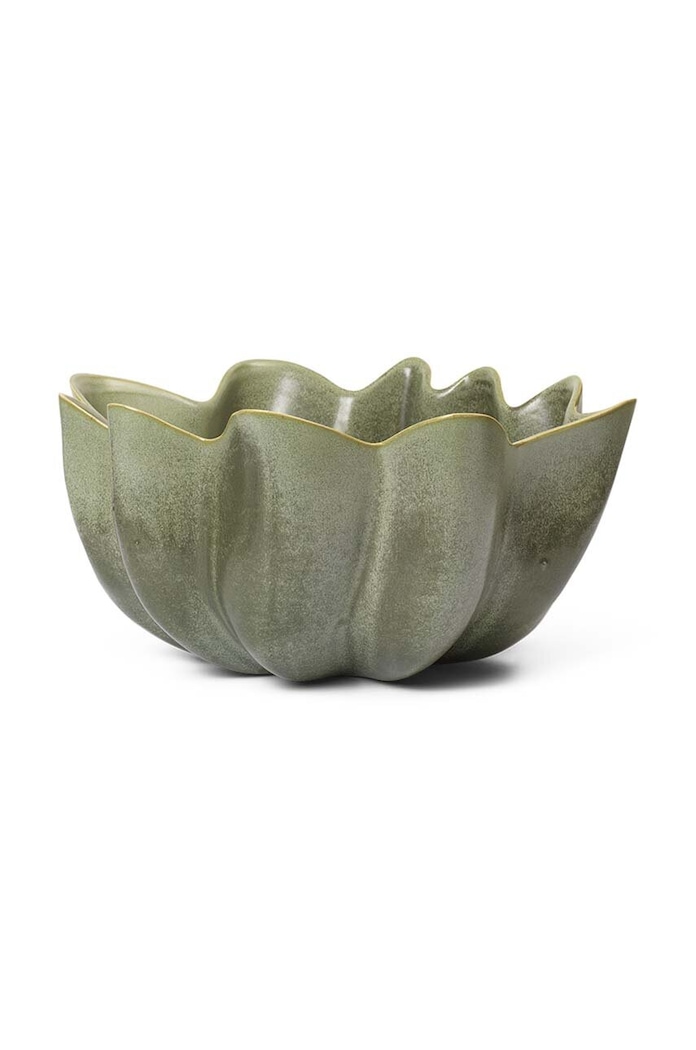 Dekoračná miska ferm LIVING Nium Bowl S zelená 1104269041