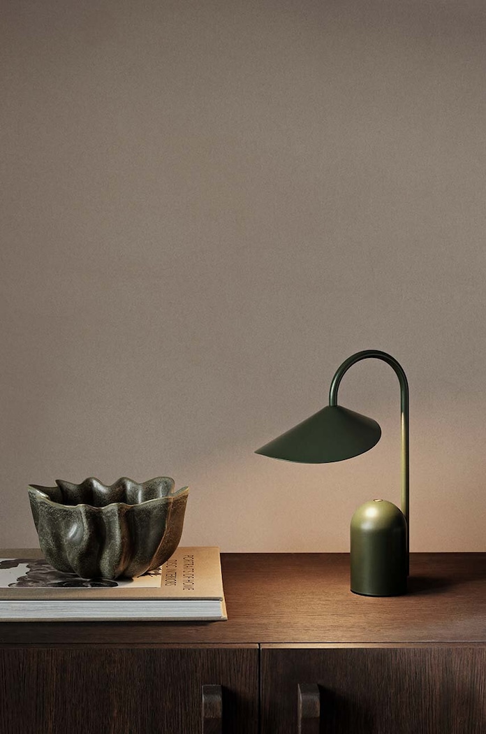 Dekoračná miska ferm LIVING Nium Bowl S zelená 1104269041