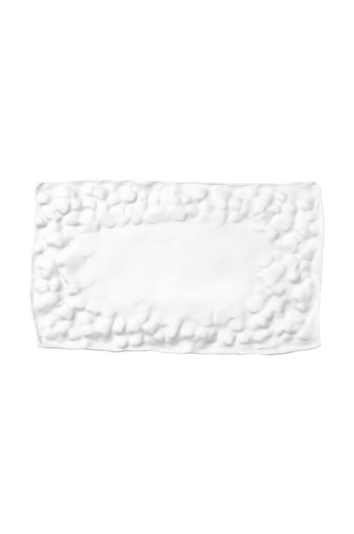 Servírovací tanier Samisura Mat 31 x 18,5 cm biela MAT.11.S