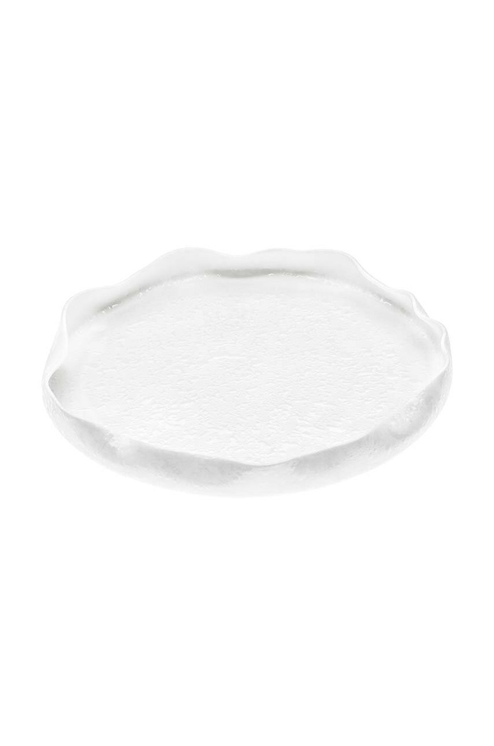 Dekoračný tanier Samisura Diva 25 cm biela DIVA.30