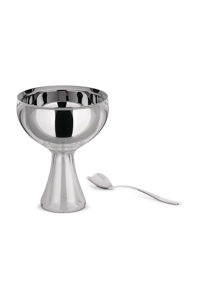 Alessi pucharek do lodów z łyżeczką Big Love multicolor AMMI01S.I