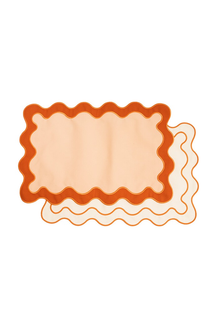 Talířová podložka Business & Pleasure Co. 4-pack růžová BPA.PLA.RIV.PNK