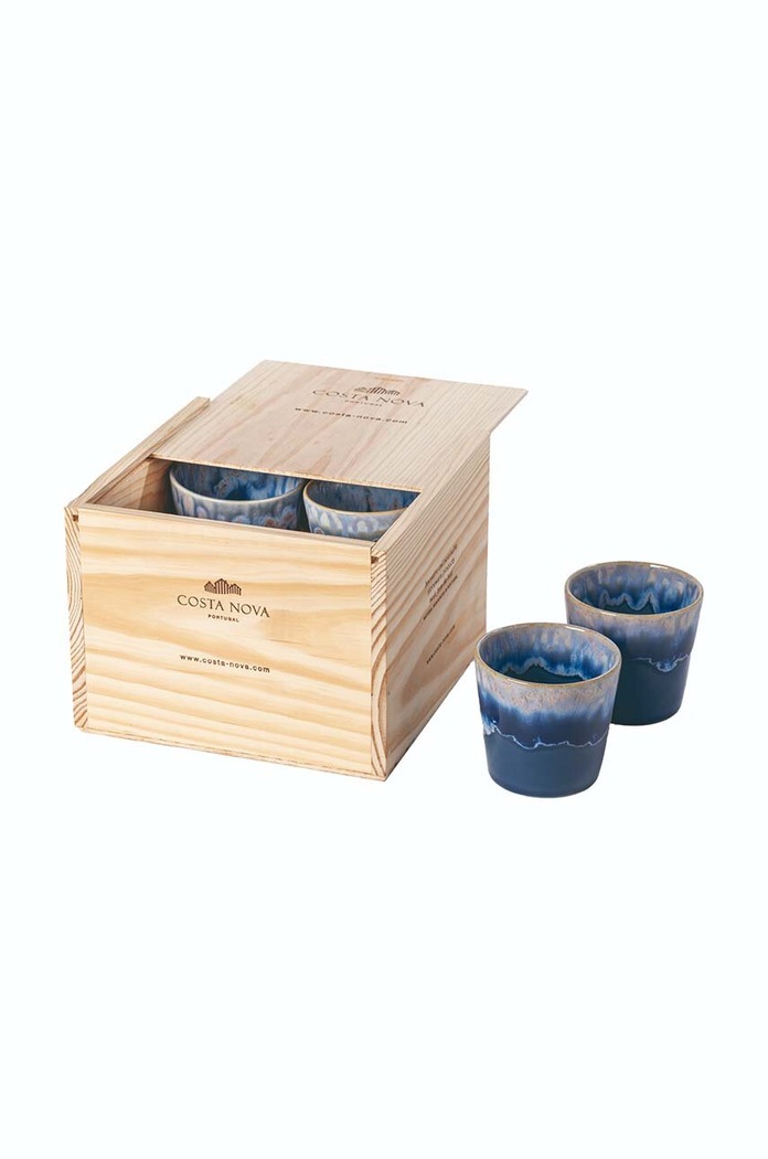Sada hrnků Costa Nova Grespresso Gift box 210 ml 8-pack modrá LSCS12.DEN